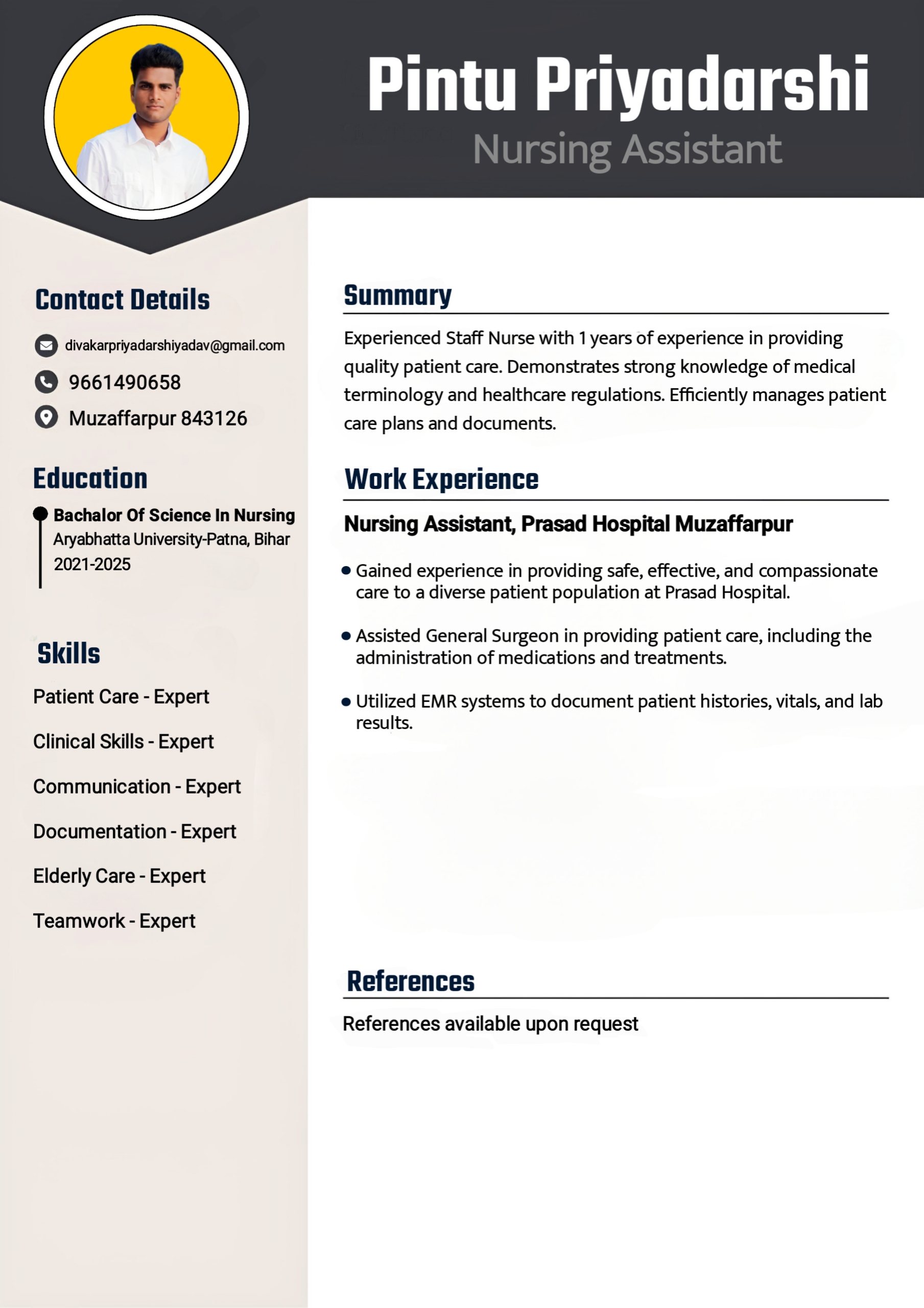 Resume Plp file File